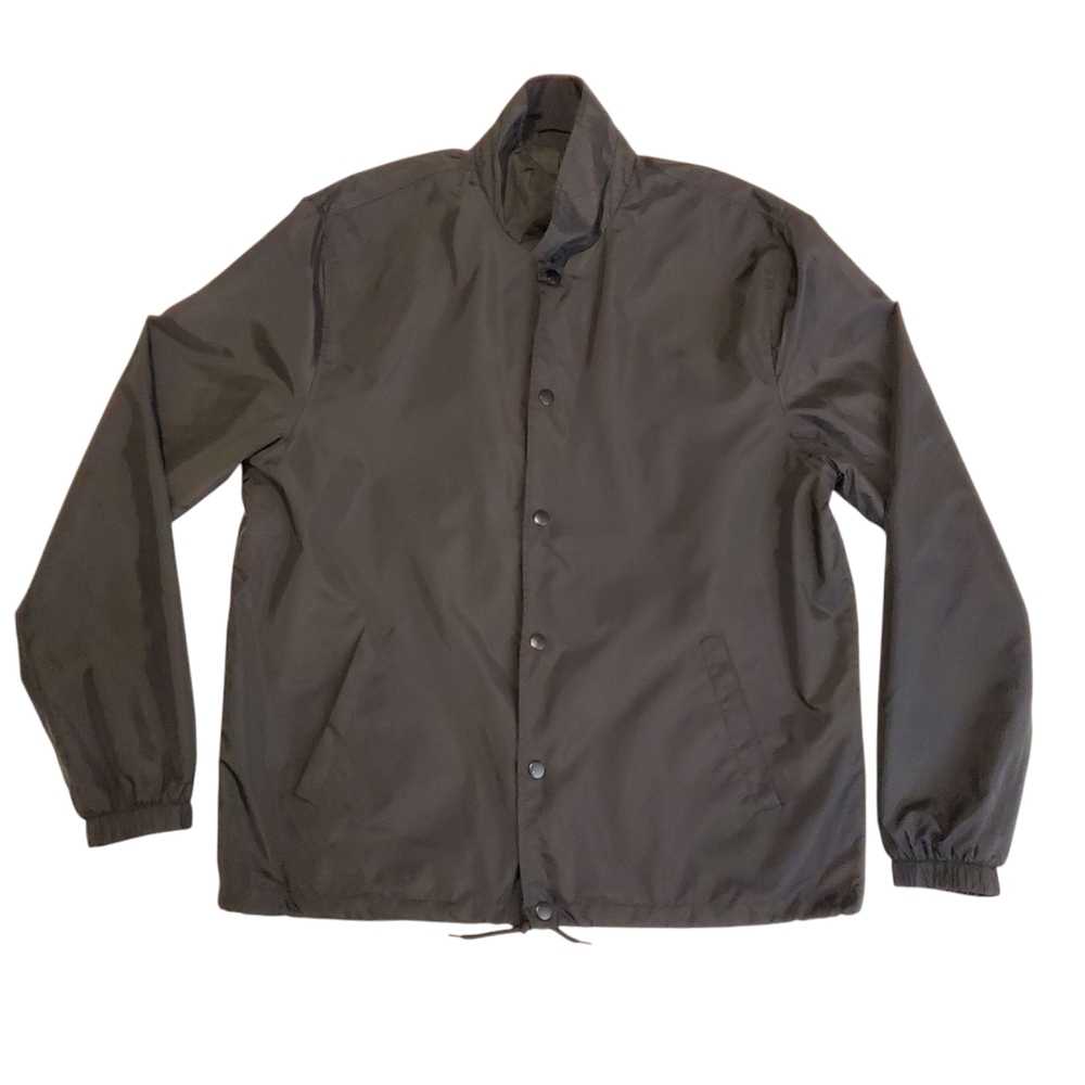 Forever 21 Black Windbreaker Jacket